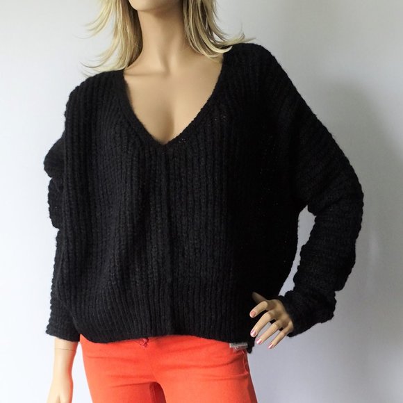 Free People Sweaters - Free People Moonbeam V-Neck Sweater NWT